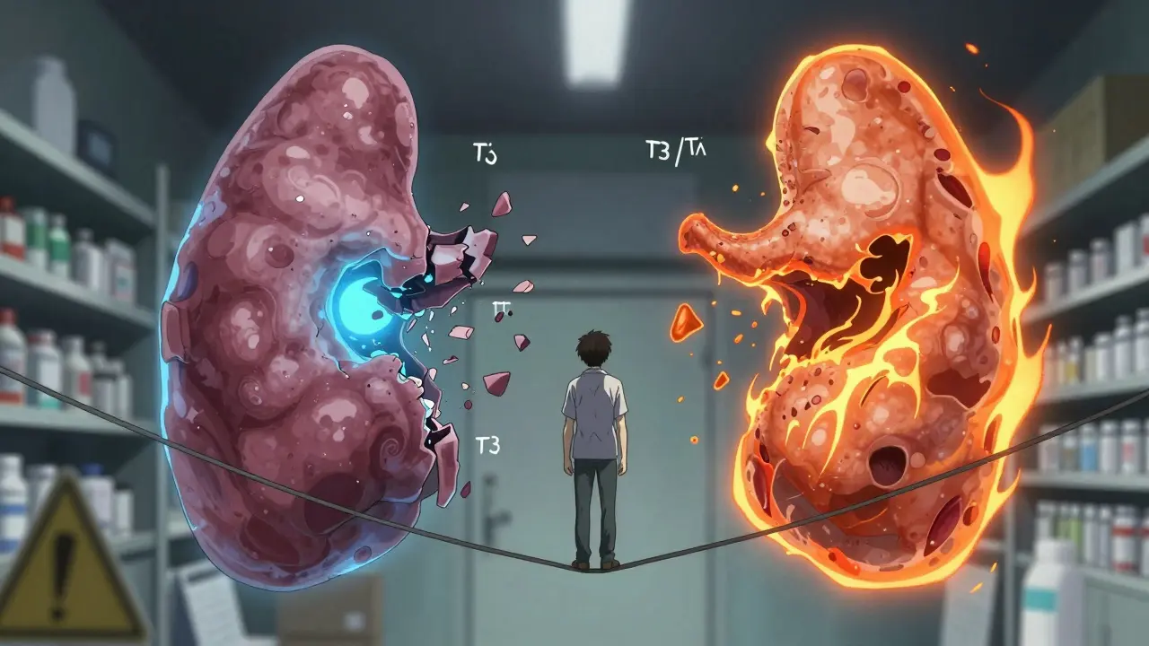 Ashwagandha and Thyroid Medications: Risks of Over-Replacement